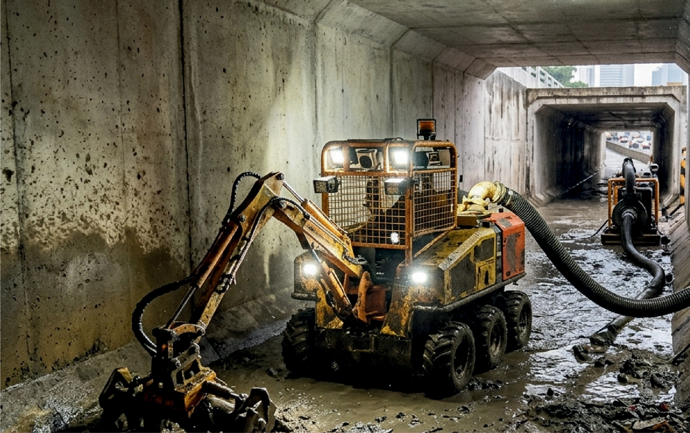 Box Culvert & Drain Dredging Robot